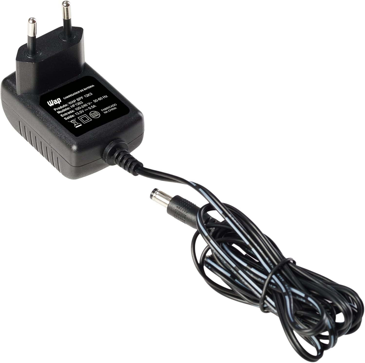 WAP Parafusadeira e Furadeira à Bateria 12V BPF-12K3, Kit de 13 Acessórios e Maleta, Empunhadura Emborrachada, Bivolt