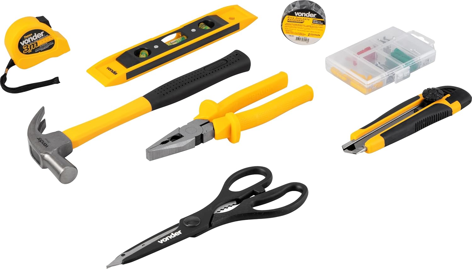 Jogo De Ferramentas Com 163 Peças Vonder