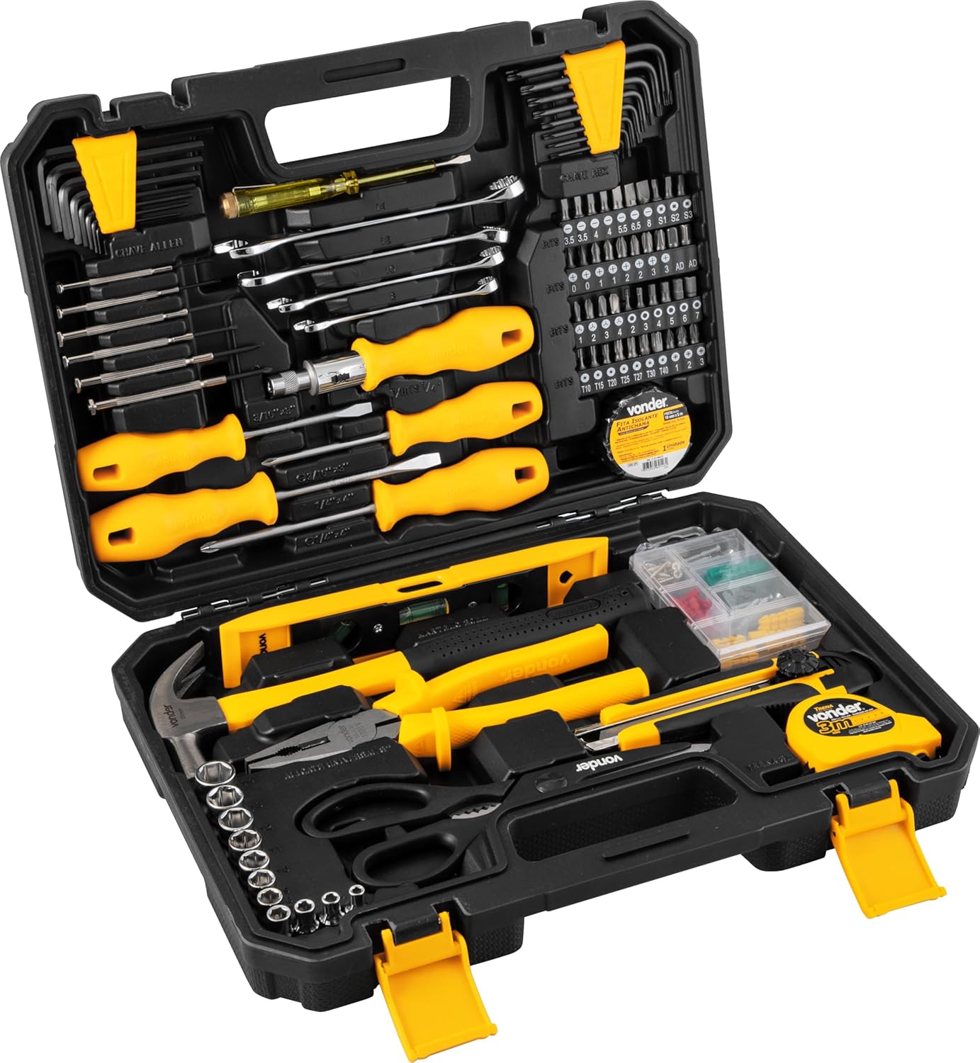 Jogo De Ferramentas Com 163 Peças Vonder